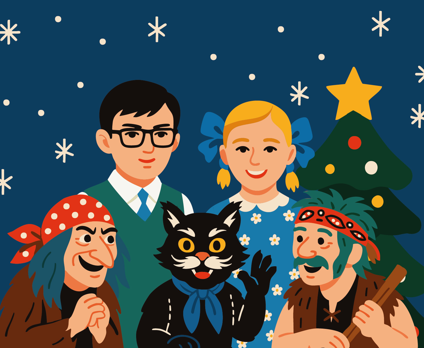 Приключения Маши и Вити под Новый год